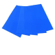 Кольорова ЕВА піна(Фоаміран) А4, EVA, 21х29,7см, 2,00 мм блакитний 5 арк. 