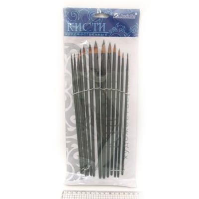 Набір пензликів 13 шт. нейлон JO7457(4003 Набір пензликів 13 шт. нейлон JO7457(4003