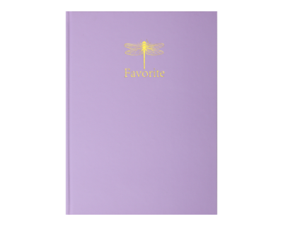 Книга канцелярська FAVOURITE, PASTEL, А4, 96 арк., клітинка, офсет, тверда ламінована обкладинка, бузкова Книга канцелярська FAVOURITE, PASTEL, А4, 96 арк., клітинка, офсет, тверда ламінована обкладинка, бузкова