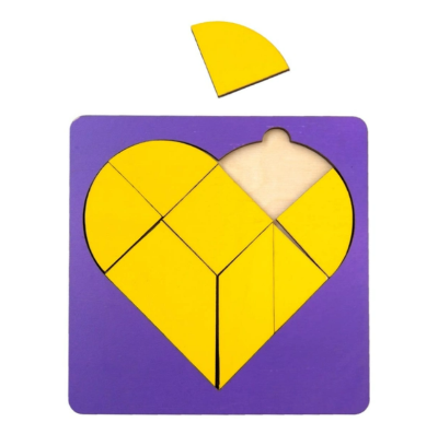 Игрушка Сортер "Сердце в рамке" Игрушка Сортер "Сердце в рамке"