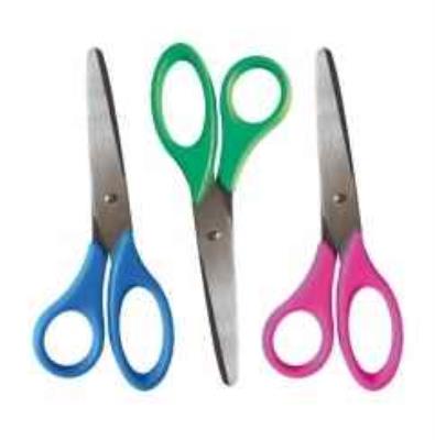 Ножиці дитячі 12,7см, 5-302, БАРВ (5/48) Ножиці дитячі 12,7см, 5-302, БАРВ (5/48)
