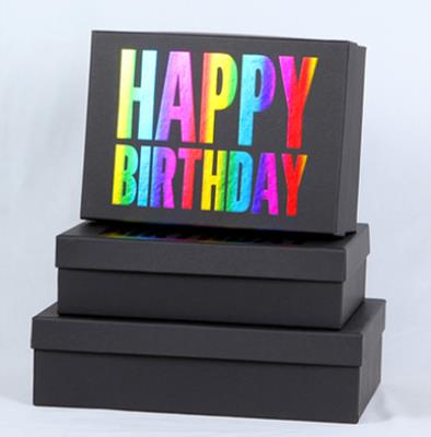 Коробки подарункові з глітером BM.233355 №3