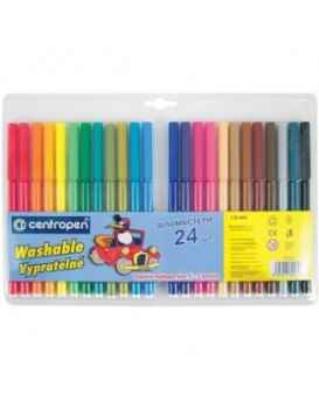 Фломастери Centropen, 7790, 24 кольори (1/80) Фломастери Centropen, 7790, 24 кольори (1/80)