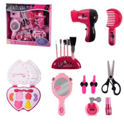 Перукарський набір CX-3G Гребінець, ножиці, фен, косметика, аксесуари, в кор. 34*31*5,5 см Перукарський набір CX-3G Гребінець, ножиці, фен, косметика, аксесуари, в кор. 34*31*5,5 см