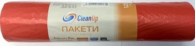 Мішки для сміття Clean Up 160 л/10 шт, червоний Мішки для сміття Clean Up 160 л/10 шт, червоний