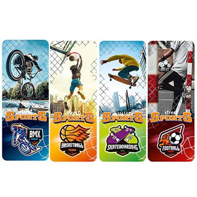 Набір ламінованих закладок для книг, 4 шт.(1/32) Набір ламінованих закладок для книг, 4 шт.(1/32)