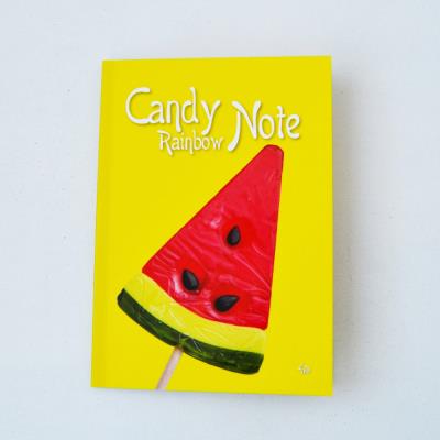Блокнот TM Profiplan Artbook rainbow "Candy" yellow, А5, 96 страниц