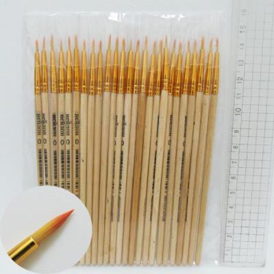 Кисть нейлон №0, круглый Кисть нейлон №0, круглый