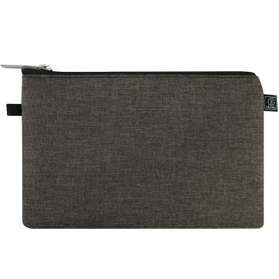 Папка для документів, текстильна, А6+, графітова