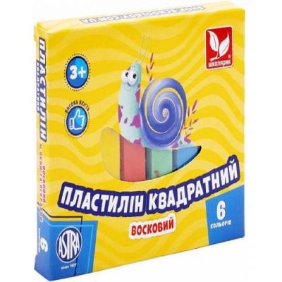 Пластилін квадратний восковий 6 кольорів, 120 г, 83811908-ua (1/26) Пластилін квадратний восковий 6 кольорів, 120 г, 83811908-ua (1/26)