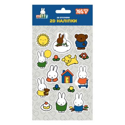 Набір наліпок 2D Yes "Miffy"