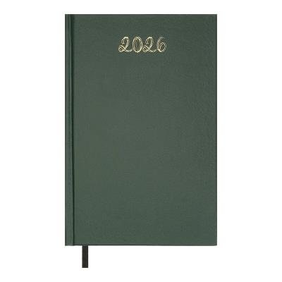 Щоденник датов. 2026 OPTIMAL, A5, зелений, бум вініл