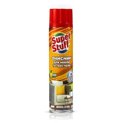 Очисник для м'яких меблів та текстилю Super Staff (аерозоль), 650 мл (24 шт/ящ)