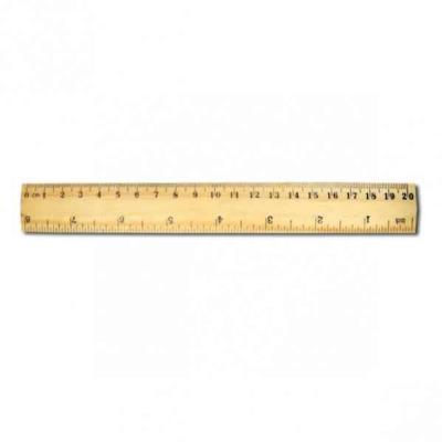 Лінійка дерев’яна, шовкографія 20 см (100) Лінійка дерев’яна, шовкографія 20 см (100)