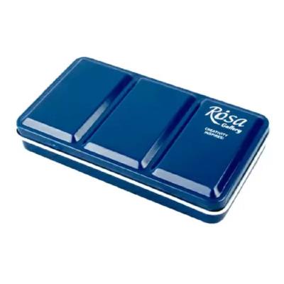 Пенал для акварельних фарб металевий, 14 кювет, ROSA Gallery (1)