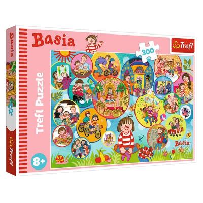 Пазли - (300 елм.) - "Базя" / Сім'я Базі / Trefl