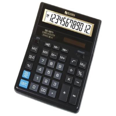 Калькулятор Eleven офісний SDC-888 TII, 12 р.