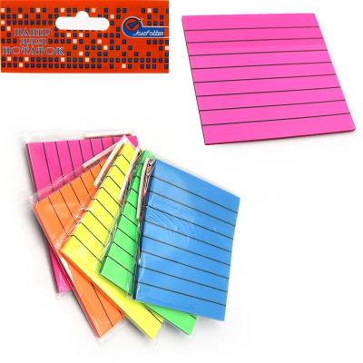 DSCN0607 Папір для нотаток в лінію Josef Otten PET Neon 50шт., 75мм*75мм 1шт/єтік DSCN0607 Папір для нотаток в лінію Josef Otten PET Neon 50шт., 75мм*75мм 1шт/єтік