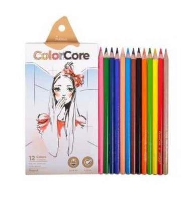 Олівці Marco 3130 -12CB, 12 кольорів +1 графітний, HB (1/12/240) Олівці Marco 3130 -12CB, 12 кольорів +1 графітний, HB (1/12/240)