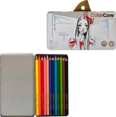 Олівці Marco, ColorCore 3130 -12TN, 12 кольорів (1/12/72) Олівці Marco, ColorCore 3130 -12TN, 12 кольорів (1/12/72)