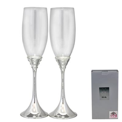 7047-17 Набір келихів для шампанського 2шт 220мл Грація 7047-17 Набір келихів для шампанського 2шт 220мл Грація