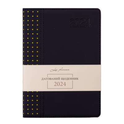 Щоденник А5 дата Leo Planner "Destiny" твердий, 368 стор., графіт Щоденник А5 дата Leo Planner "Destiny" твердий, 368 стор., графіт