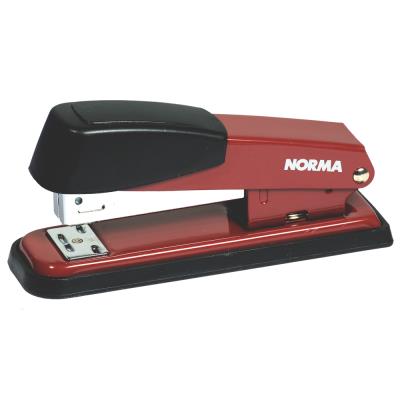Степлер металлический Norma, 4123, № 24/6-26/6, 20 листов, 60 мм, красный