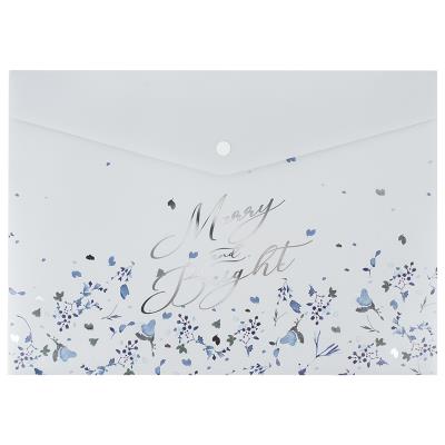 Папка на кнопці А4 Flower Symphony-1