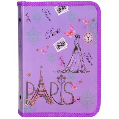 Папка на блискавці об'ємна, " Paris", 30*190*250 мм, PP, 5628-21C, Class