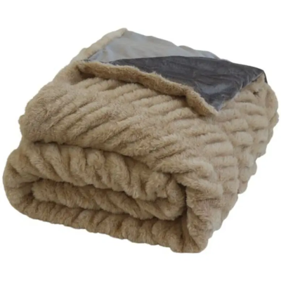 Текстиль для дому SOHO Плед-Ковдра 200*220 см Vip Cream (2 Vip Cream)