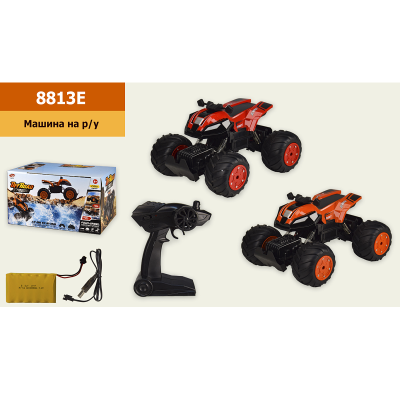 Іграшка Квадроцикл акум. Р/к 8813Е, 2 кольори, розмір іграшки 32*26*20,5 см(1) Іграшка Квадроцикл акум. Р/к 8813Е, 2 кольори, розмір іграшки 32*26*20,5 см(1)