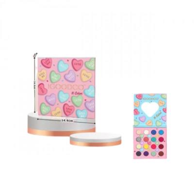 Косметика арт. IG2920 (288шт/24) палетка тіней, люстерко, пензлик 14,4*14,5*1 см