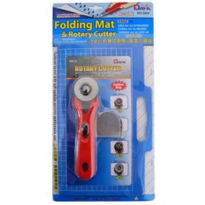 Набір для моделювання 2046: килимок самовідновлювальний A3, ніж роликовий, 2 змінні леза, DAFA Набір для моделювання 2046: килимок самовідновлювальний A3, ніж роликовий, 2 змінні леза, DAFA