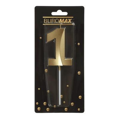 Свічка у формі цифри 1, 7.0 х 4.9 х 1.1 см