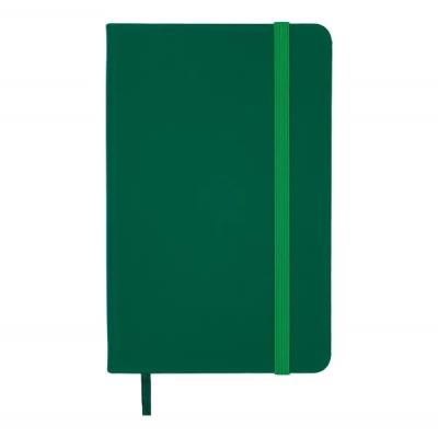 Щоденник недат. TOUCH ME, L2U, A6, зелений, штуч.шкіра, 336 стор