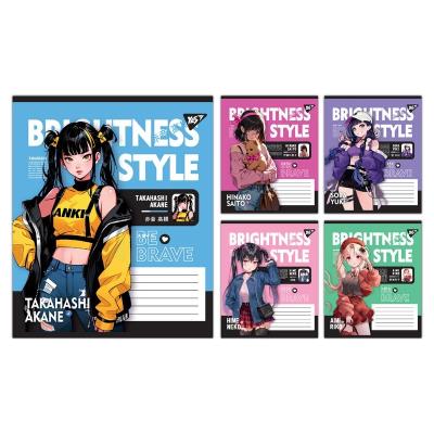 А5/24 лін. Yes Brightness style, зошит учнівський шкільний А5/24 лін. Yes Brightness style, зошит учнівський шкільний