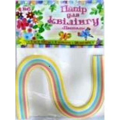 Папір кольоровий для квілінгу № 6 Пастель, 5*420мм, 6 кольорів, 96 смужок (20) Папір кольоровий для квілінгу № 6 Пастель, 5*420мм, 6 кольорів, 96 смужок (20)