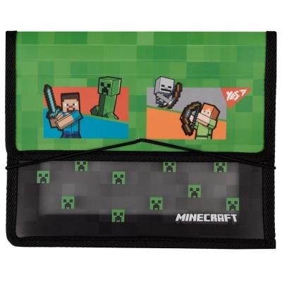 Папка для зошитів Yes пласт. на резинці В5 "Minecraft. Heroes"
