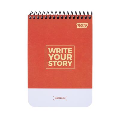 Зошит для записів Yes А6/80 од. спіраль "Stay cool today"