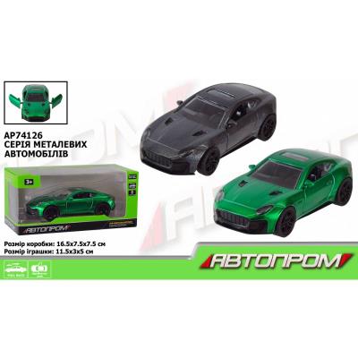 Машина мет. АВТОПРОМ арт. AP74126 (48шт) 1:32,2 кольора,відкр.двері,короб.16,5*7,5*7,5см 