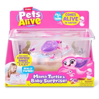 Інтерактивний ігровий набір PETS ALIVE серії "Mama & Baby Surprise" S1 – МАМА ЧЕРЕПАХА З СЮРПРИЗОМ