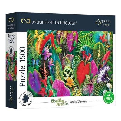 Пазли - (1500 елм.) - Безмежна колекція: "Тропічний сад" / Trefl