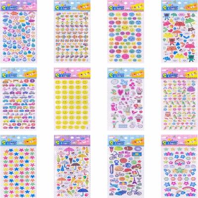 Наліпки об'ємні асорті /12/