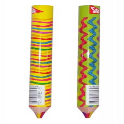 Олівець YES "Rainbow" з чотирибарвним грифелем, трикутний, заточений 1шт