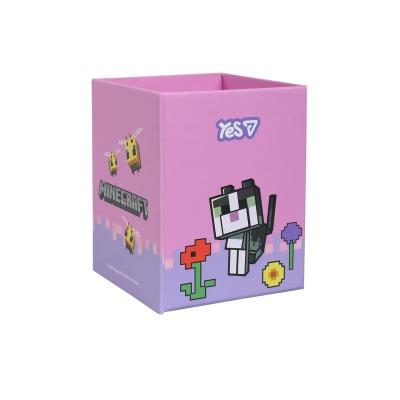 Стакан для письмового приладдя Yes "Minecraft.Spring", картон