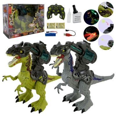 Робот-динозавр р/к арт. NY062-A (8шт/2) акум.,ходить, світло, звук, стріляє гел. кулями у короб.44,5