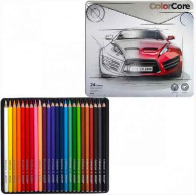 Олівці Marco 3100 -24TN, 24 кольори (1/6/36) Олівці Marco 3100 -24TN, 24 кольори (1/6/36)