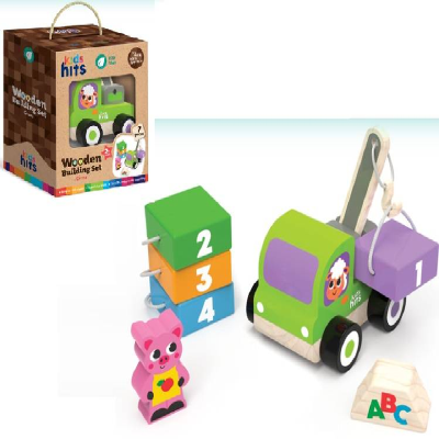 Дерев'яна іграшка Kids hits арт. KH20/015 (30шт) кран у коробці 16*19*10,3см Дерев'яна іграшка Kids hits арт. KH20/015 (30шт) кран у коробці 16*19*10,3см