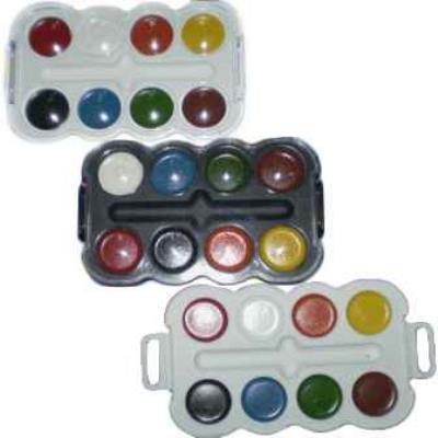 Краски акварельные медовые Тетрада, 8 цветов, АКВАРЕЛЬКА-КАРАМЕЛЬКА, в пласт. кор., 1/54 Краски акварельные медовые Тетрада, 8 цветов, АКВАРЕЛЬКА-КАРАМЕЛЬКА, в пласт. кор., 1/54