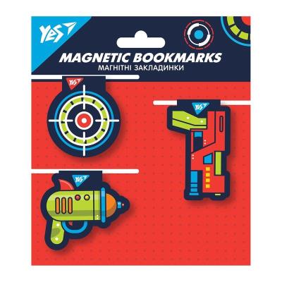 Магнитные закладки YES "Blaster", 3 шт., 707729